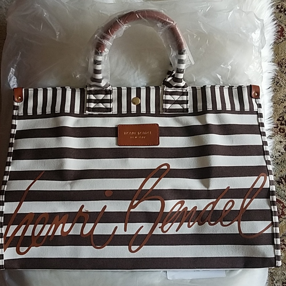 Henri Bendel Canvas tote